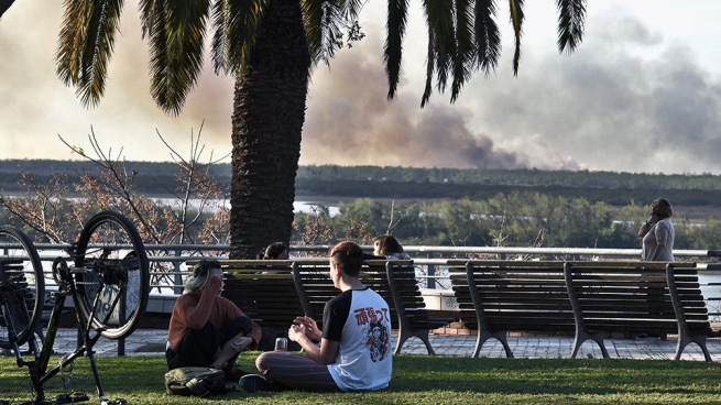 The mayor of Rosario asked that "put prisoners" those responsible for the burning