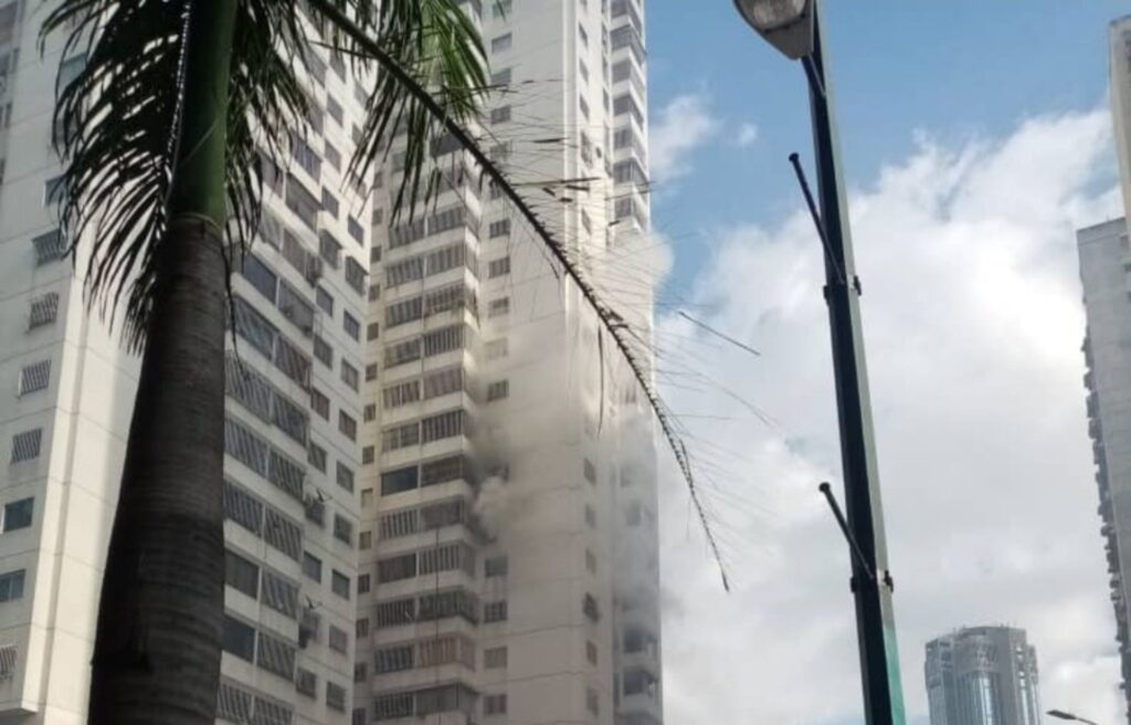 incendio en La Candelaria