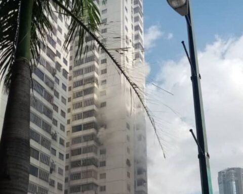 incendio en La Candelaria