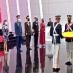 They commemorate 216 years of the National Flag and anniversary of the GNB