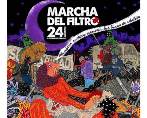 They held a march 28 years after the events of the Filter hospital