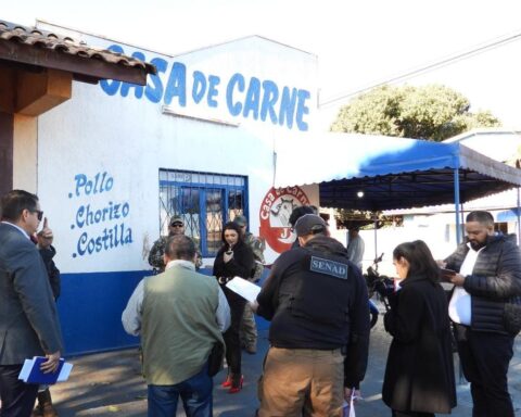 They locate real estate that would belong to the cocaine trafficking scheme in Yby Yaú and PJC