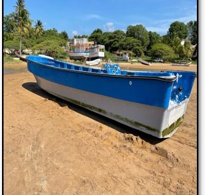 They located a narco-vessel on the beaches of Falcón