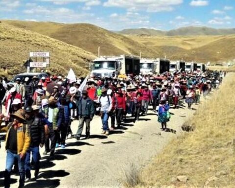 They propose to pay for the right of way in the mining area of ​​Arequipa