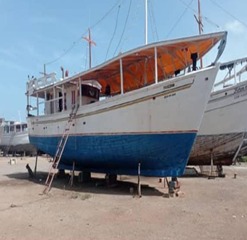 They seized a boat linked to international drug trafficking