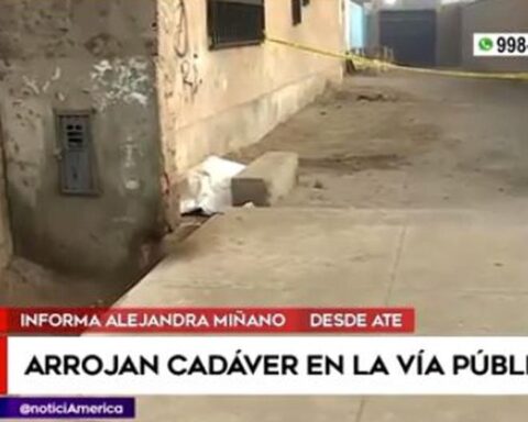 They throw a corpse in Ate street: "The same thing will happen to whoever is stealing"
