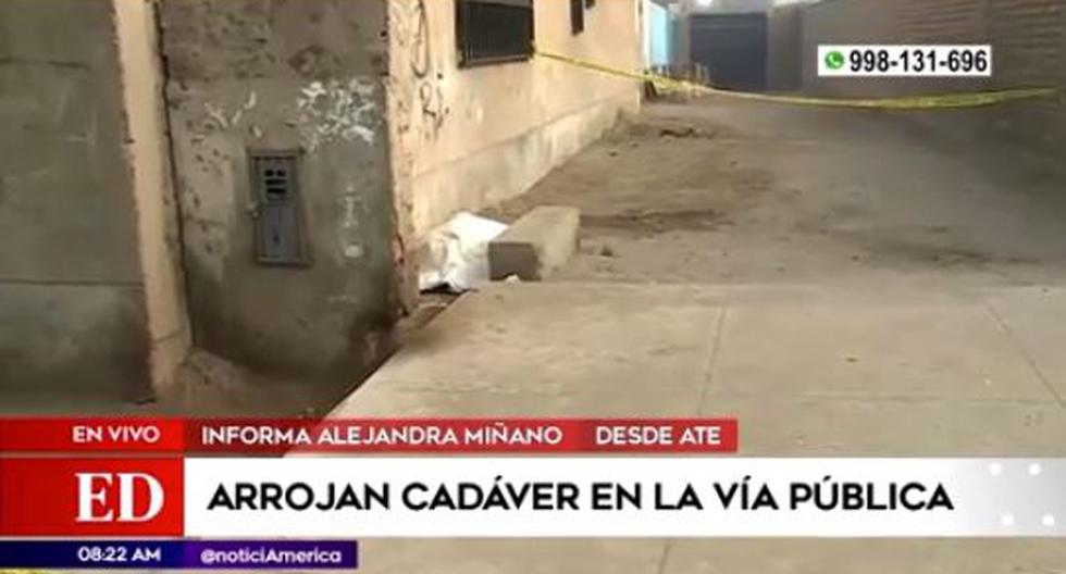 They throw a corpse in Ate street: "The same thing will happen to whoever is stealing"