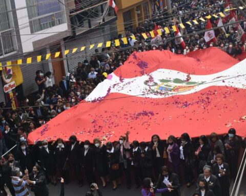 This is how the Procession of the flag was lived in Tacna, cultural heritage of the nation (Gallery)