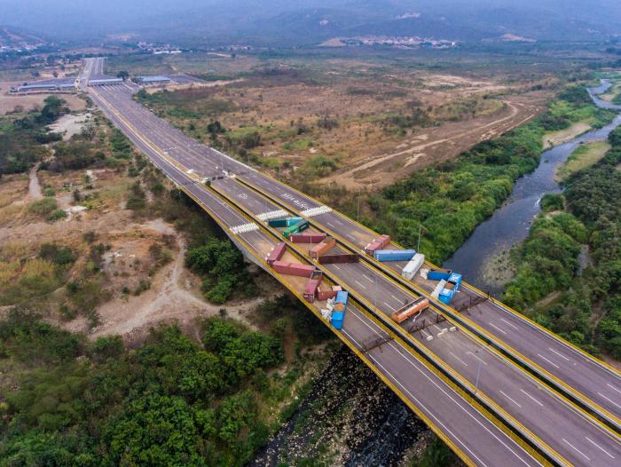Tienditas border bridge is in excellent condition