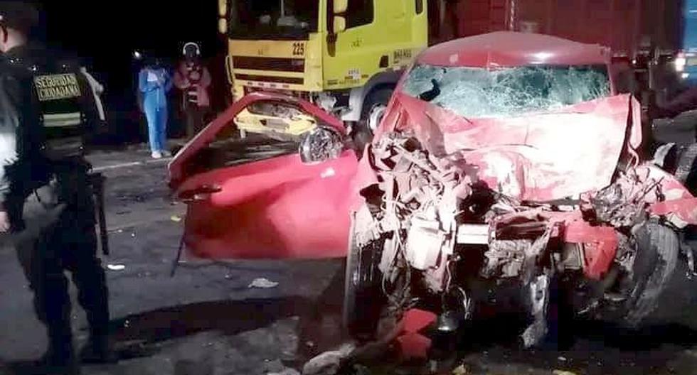 Tragedy in Cusco: eight members of a family die in a collision with a trailer (PHOTOS)