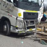 Tricycler jumps and saves from dying crushed by truck in Huancayo