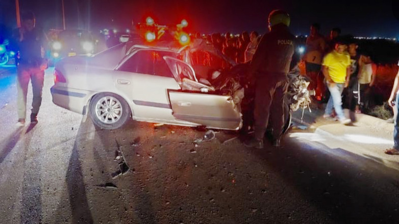 Two Venezuelans die in a traffic accident in Alta Guajira