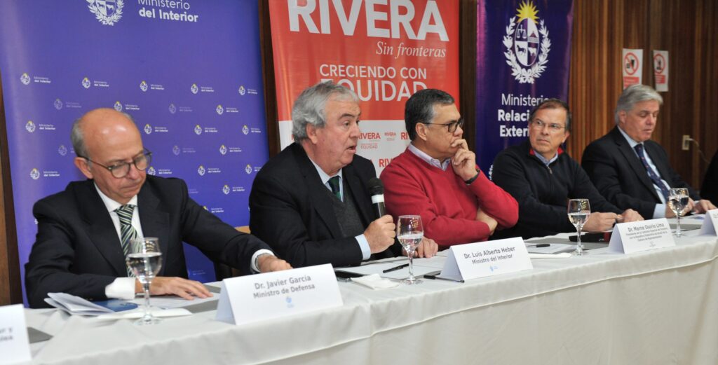 Uruguay and Brazil held a binational meeting on public security in Rivera