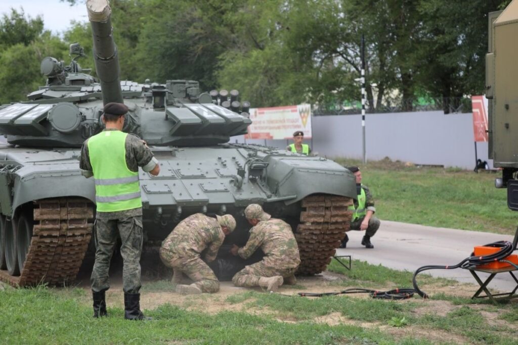 Venezuela obtained fourth place in Self-Armored Technique in Army Games