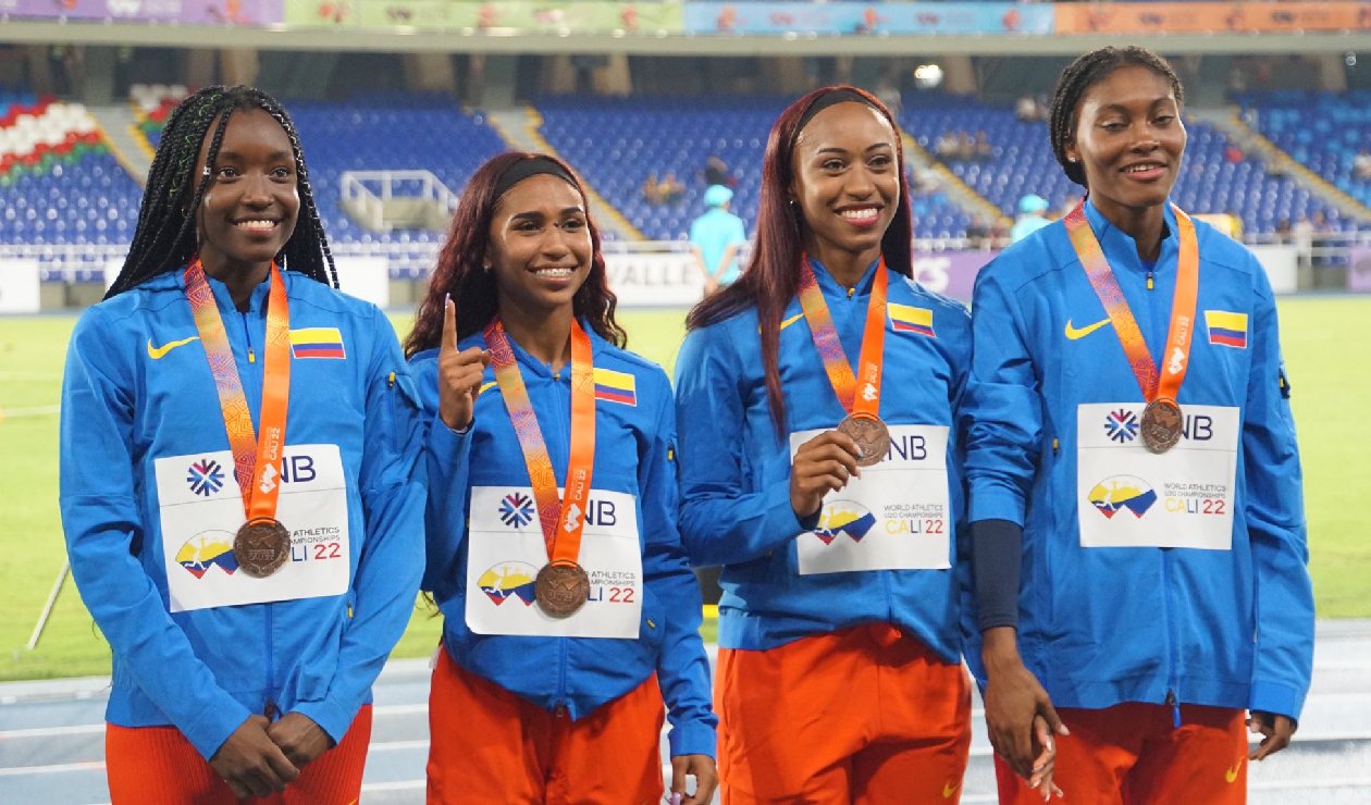 [Video] Bronze for Colombia at the end of the fifth day of the World Championships in Athletics under 20