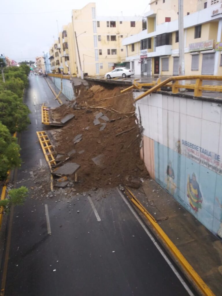 Wall collapses and several houses affected in different locations by rains