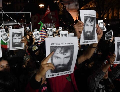 With an act, they demanded justice five years after the death of Santiago Maldonado