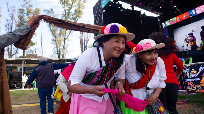 With drums, sikuris and thousands of people, the 210 years of the Jujeño Exodus were celebrated