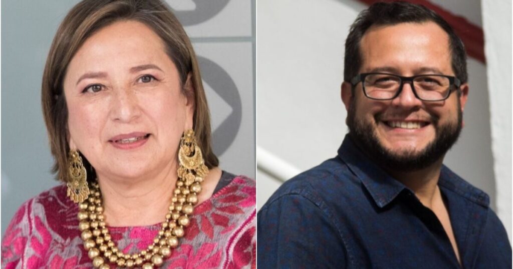 Xóchitl Gálvez and son of AMLO exchange accusations for the Gray House