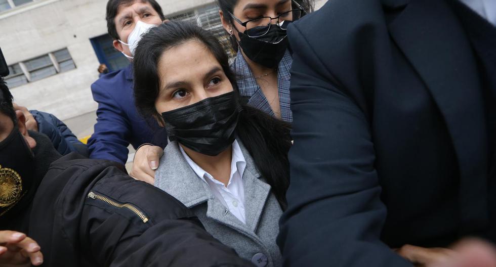 Yenifer Paredes was in the Government Palace the day they went to arrest her, according to the Special Team of prosecutors