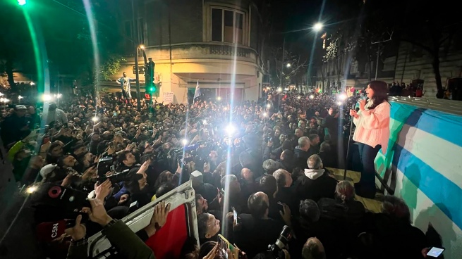 "The only place where there was violence was in the City of Buenos Aires"