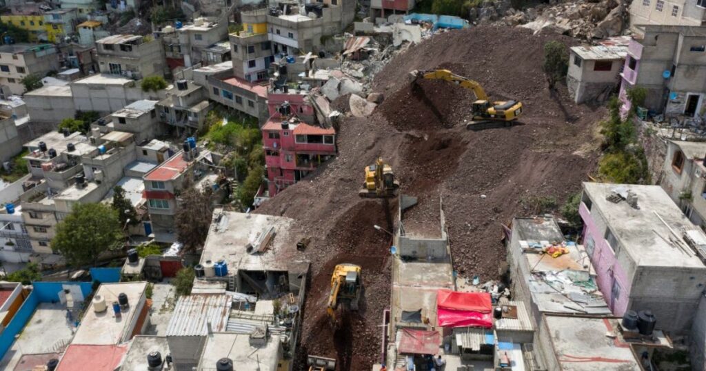 354 families will be relocated in Edomex due to the collapse of Chiquihuite