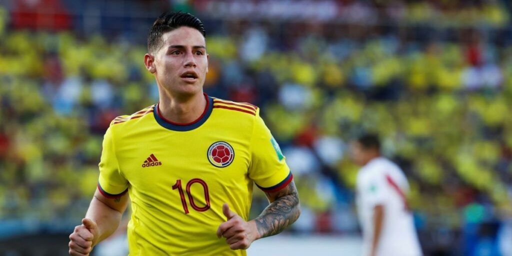 4-1: James returns with a goal to Colombia