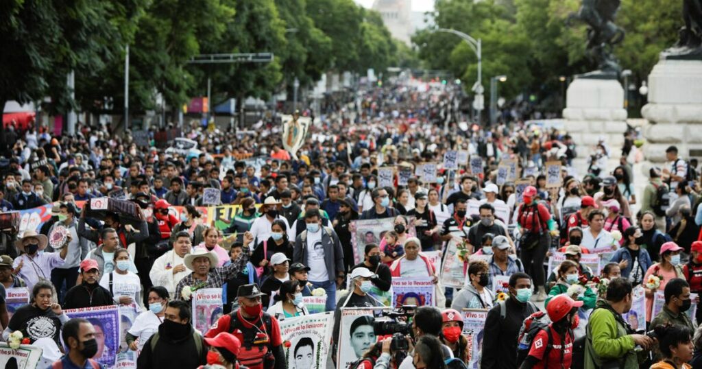 8 years after the disappearance of the 43 from Ayotzinapa, parents claim impunity