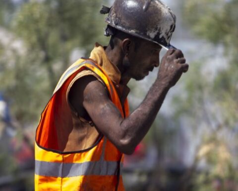 A month after the collapse, families of trapped miners celebrate mass in Sabinas