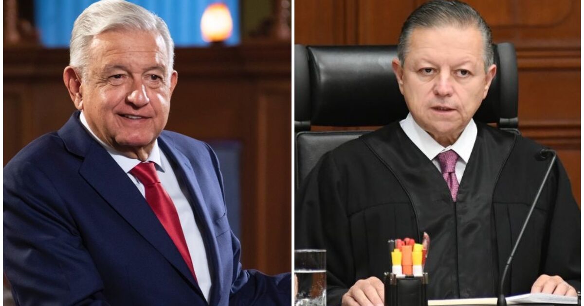 AMLO asks the Court to reflect on prison and Zaldívar offers independence