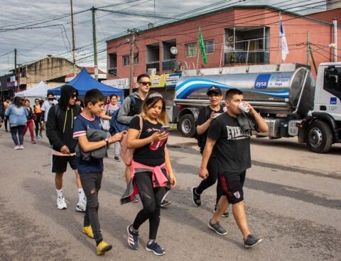 AYSA will accompany with drinking water stands in the 48th Pilgrimage to Lujan