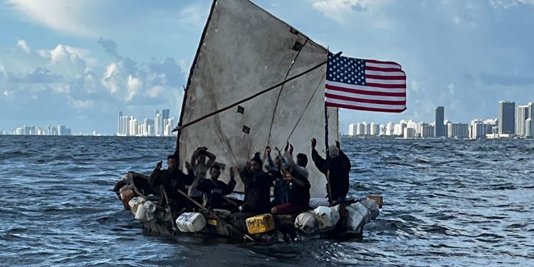 tráfico humano, balseros, cubanos, migrantes