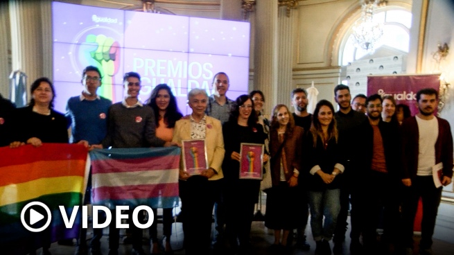 Activists for LGBTIQ+ rights from the US and Mexico received the Igualdad awards