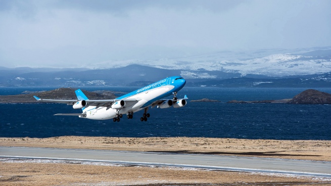 Aerolineas Argentinas sold more than 253,000 tickets between Tuesday and Sunday