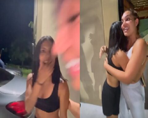 Andrea Valdiri awarded her employee of the month, she will no longer have to walk to work