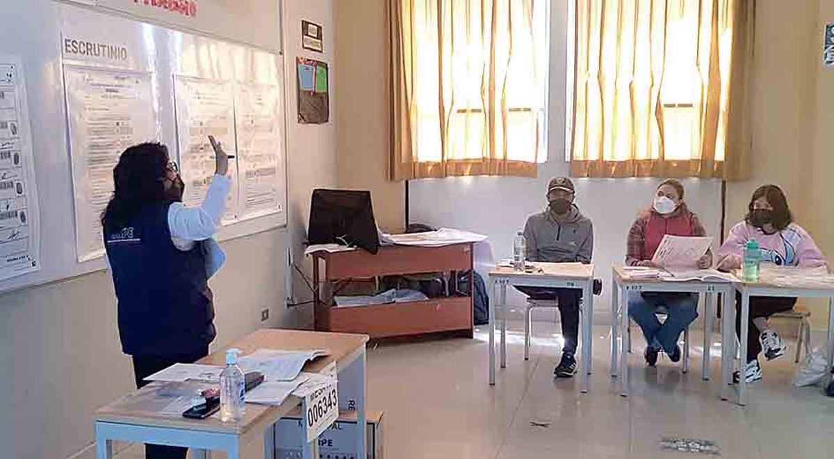 Arequipa: ONPE began training polling station members in the region