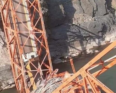 Ayacucho: MTC will install a modular bridge in Oronccoy after the fall of a bridge that was only one year old