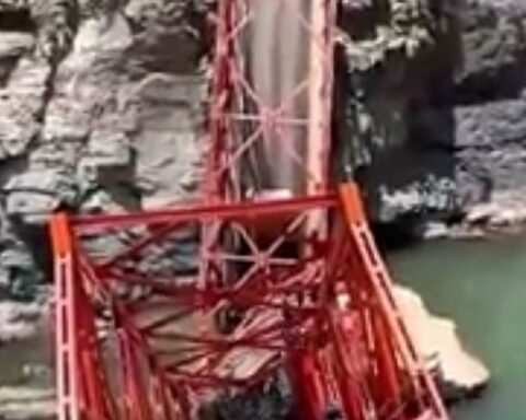 Ayacucho: Public Ministry investigates the collapse of the Kutinachaka bridge just one year after its construction