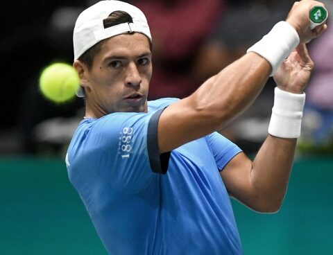 Báez already plays the first point of the series between Argentina and Italy