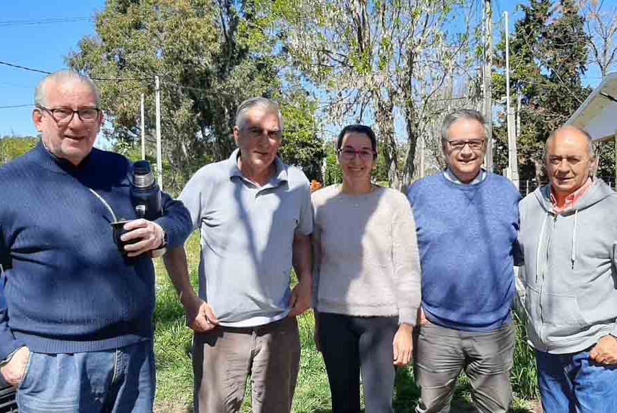 Batllistas from Colonia with neighbors from Carmelo and Palmira