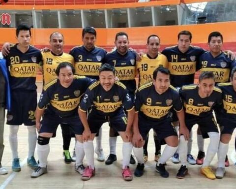 Boca Junior champion of the XXIX National Futsal Senior Men