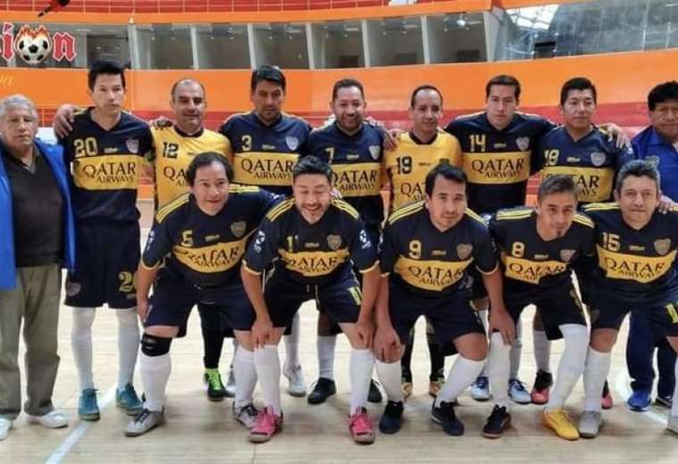 Boca Junior champion of the XXIX National Futsal Senior Men