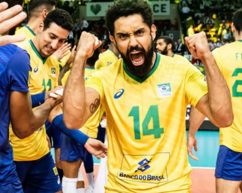 Brazil beats Slovenia and takes bronze at the Volleyball World Cup