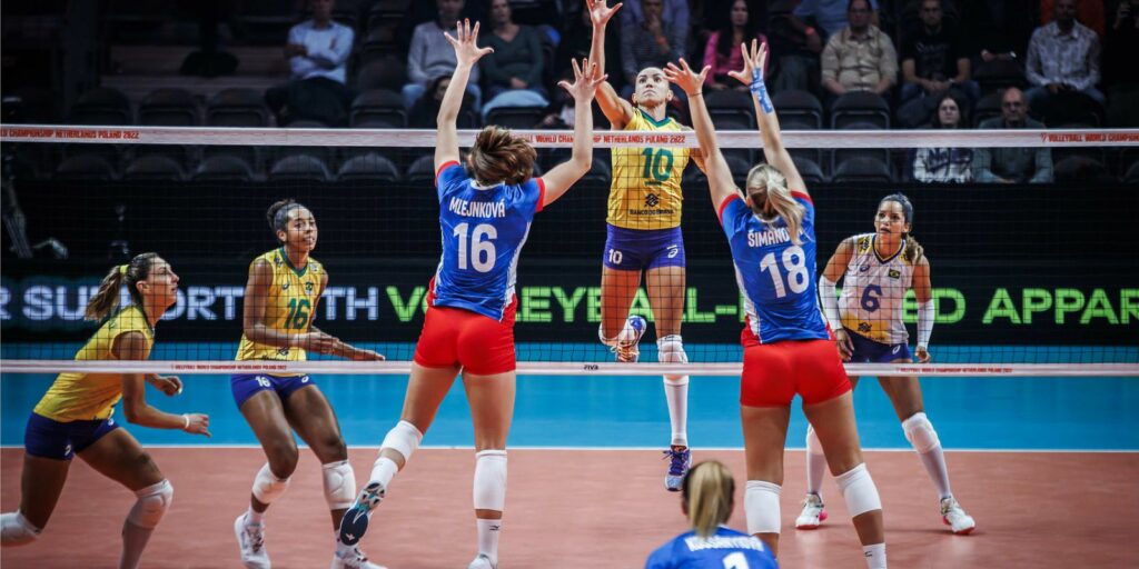 Brazil debuts with victory in the Women's Volleyball World Cup