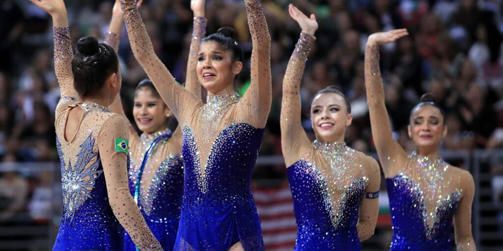 Brazil wins fourth place in the Rhythmic Gymnastics World Championship