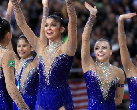 Brazil wins fourth place in the Rhythmic Gymnastics World Championship