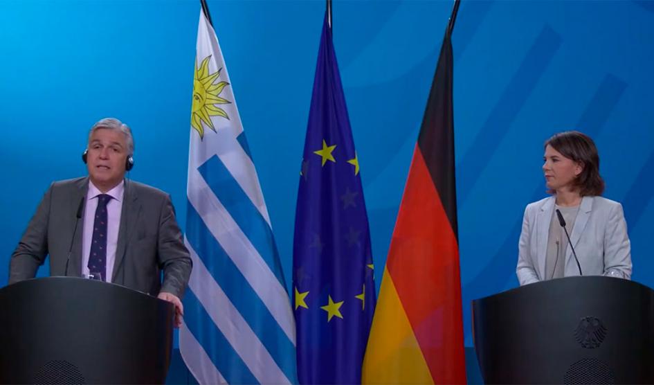 Bustillo: “It is fortunate what awaits us working together with Germany and Uruguay”