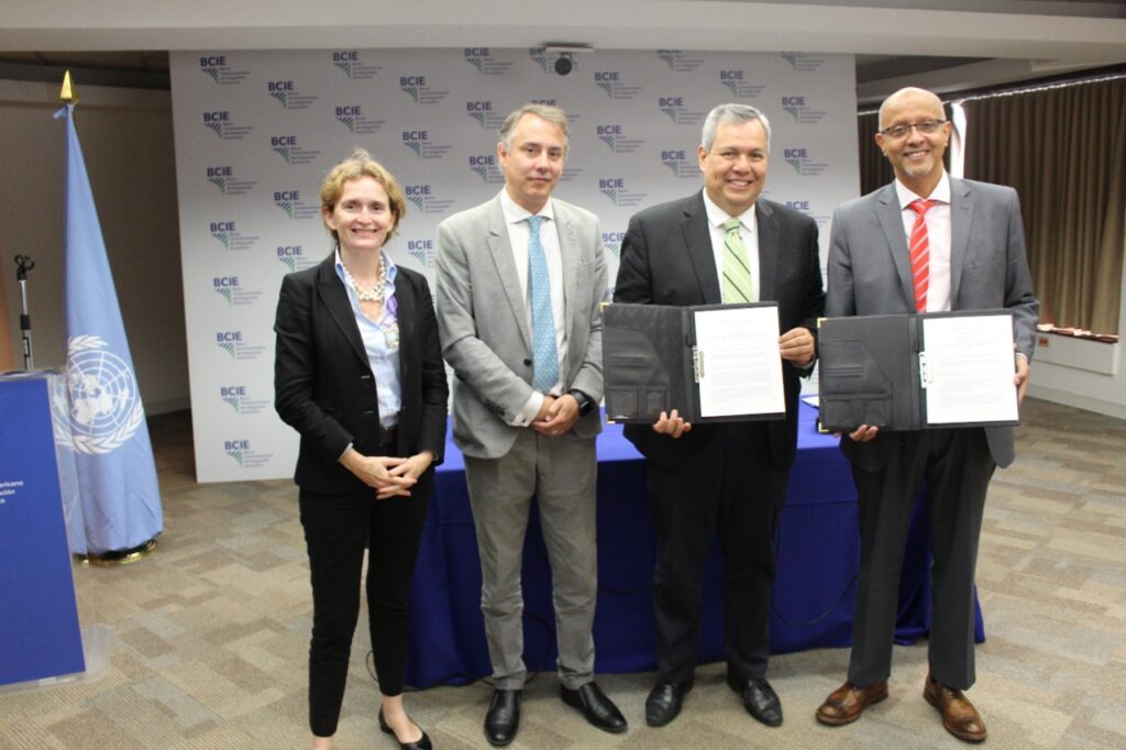 CABEI and the United Nations sign an agreement to promote sustainable development in the region