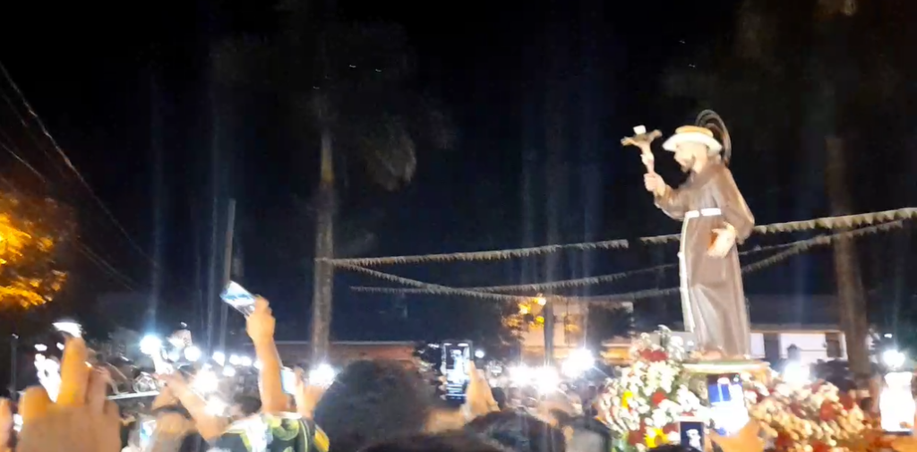 Camoapa takes San Francisco de Asís in procession amid persecution of the Church