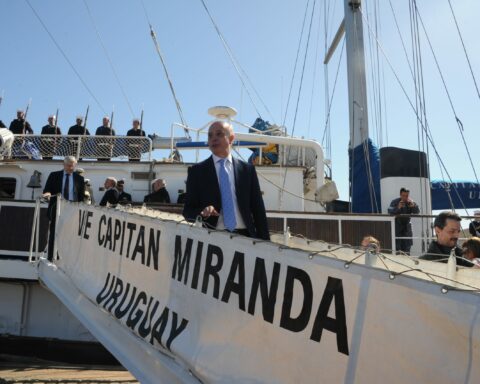 Captain Miranda received visits from 140,000 people in seven months of navigation